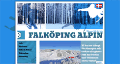 Desktop Screenshot of falkopingalpin.com